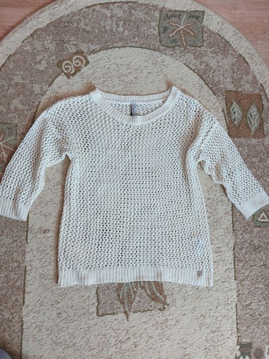 Pepe Jeans sweterek bluzka ażurowy S