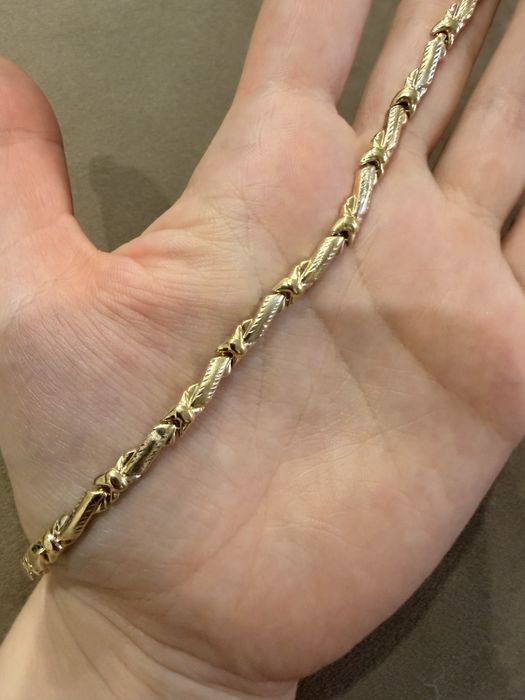 Bransoletka złota damska 585