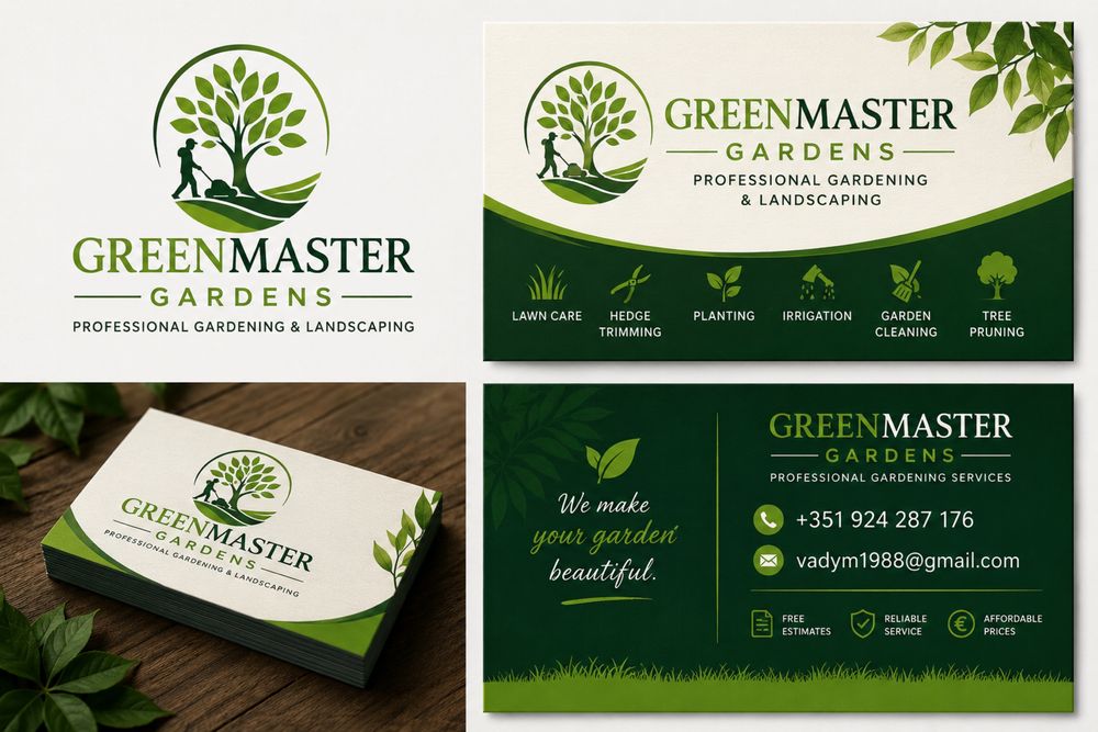 Professional Gardener, Jardineiro profissional