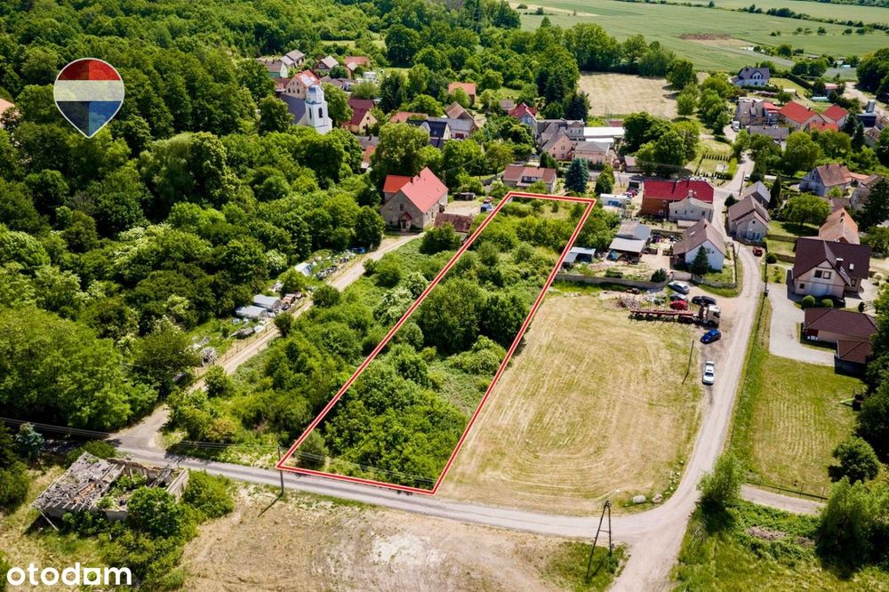 Działka z WZ, pow. 3.104 m² + media