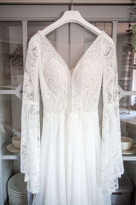 Suknia ślubna boho