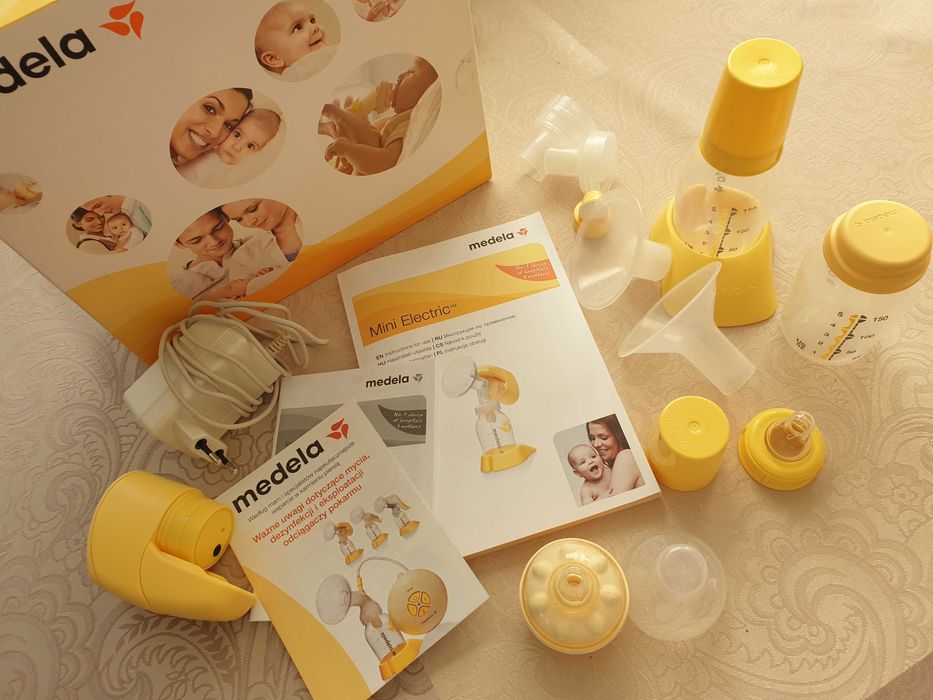 Laktator elektryczny Medela mini electric + smoczek Medela Calma