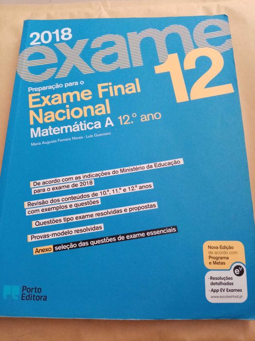 Preparação Exame Português e Matemática 12ºAno