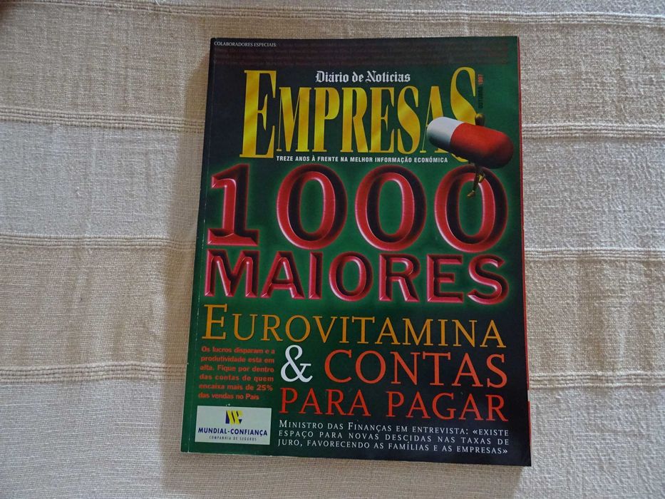 Revistas Antigas Comunidade Europeia Empresas PME Gestores Gestão