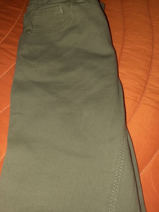 Calças verdes 7 anos