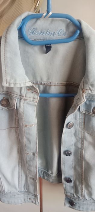 Kurtka, katana jeansowa. Denim Co.  6-7 lat, rozm. 122