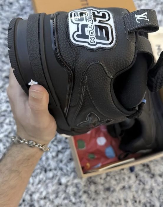 Кроссовки Louis Vuitton skate black луи виттон