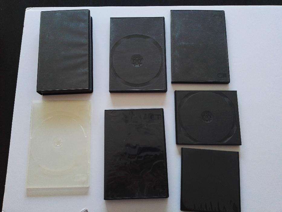 Caixas para cd e dvd