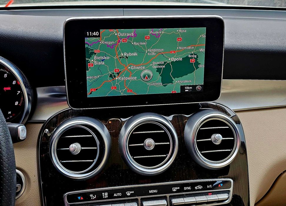 Mercedes NTG 5 Polski Język menu mapa konwersja usa europa GLC GLA CLA