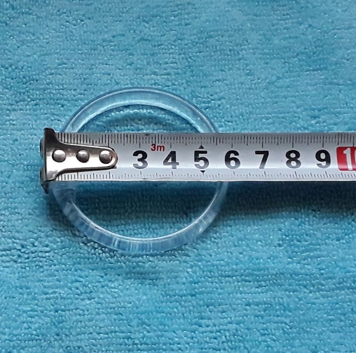 Conjunto 12 Argolas em acrílico para varão cortinado, novas!