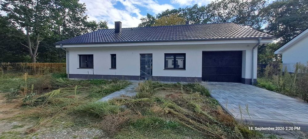 Dom z garażem w Gubinie,  ulica Łąkowa, 125m², do aranżacji
