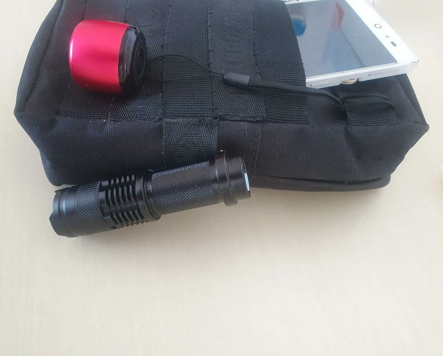 Поясна сумка з системою MOLLE, з матеріалу 1000D Oxford