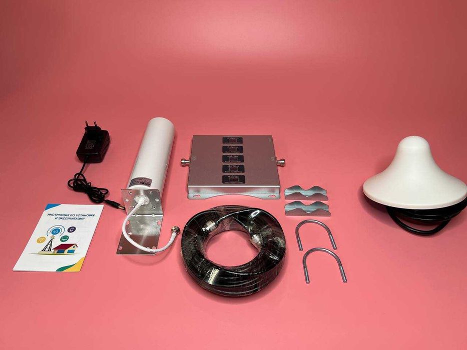 GSM репитер 5 диапазонов 800 900 1800 2100 2600 усилитель связи 3G 4G