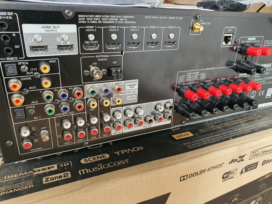 Yamaha RX-V781 7.2 MusicCast Bluetooth jak nowa