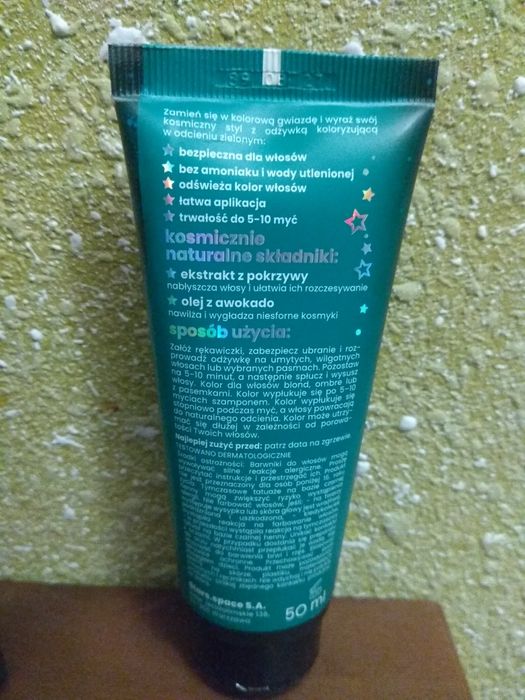 Odżywka Koloryzująca Green Jupiter