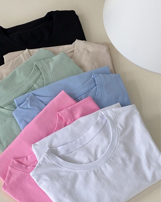 Базові футболки опт/гурт для принтів , вишивки постачальник футболок