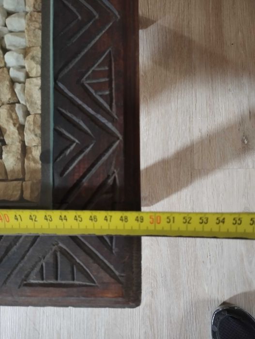 Mesa de apoio em madeira maciça
