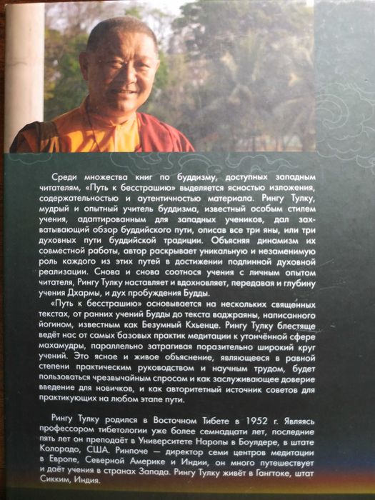 Путь к бесстрашию.Три колесницы буддизма. Рингу Тулку.Тантра.Дзогчен.
