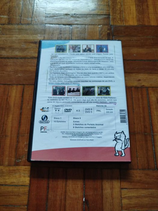 DVD Duplo Gato Fedorento Série Meireles