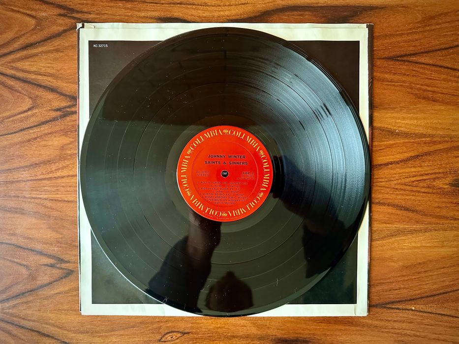 Disco vinil Johnny Winter Saints & Sinners