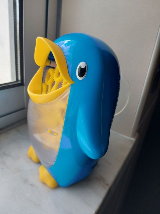 Pinguim Bolinhas de Sabão