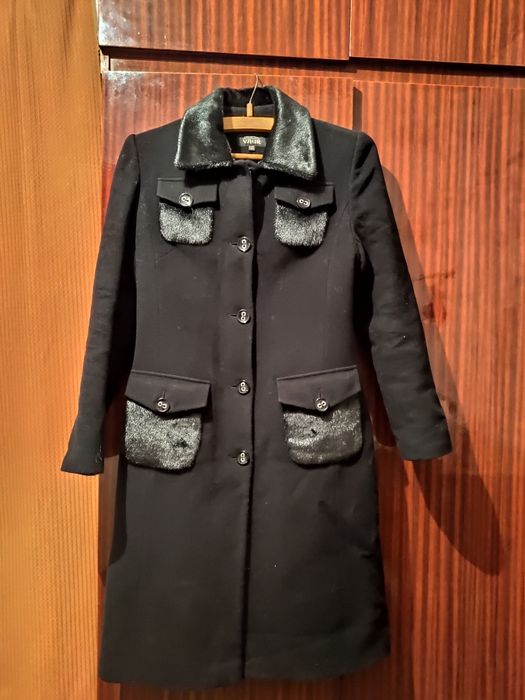 Пальто (мех морского котика) | collection vaur