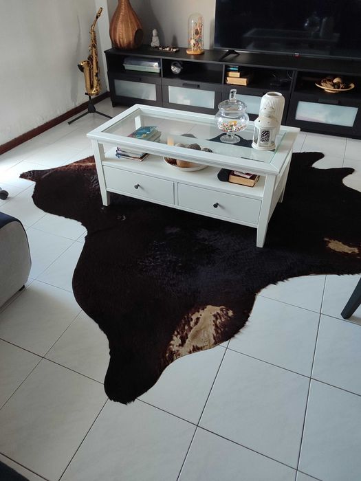 Carpete de pele genuína