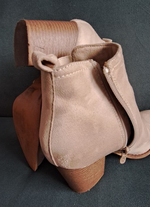 Botki Dee Zee beż rozm 36