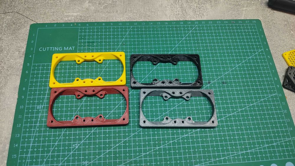 Adapter chłodzenia 1x30mm do 2x40mm Arrma, Traxxas, Losi, HPI