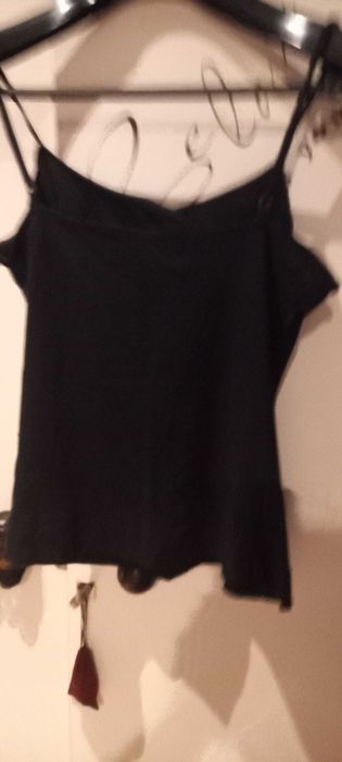 Top preto - 36/38 - Zara
