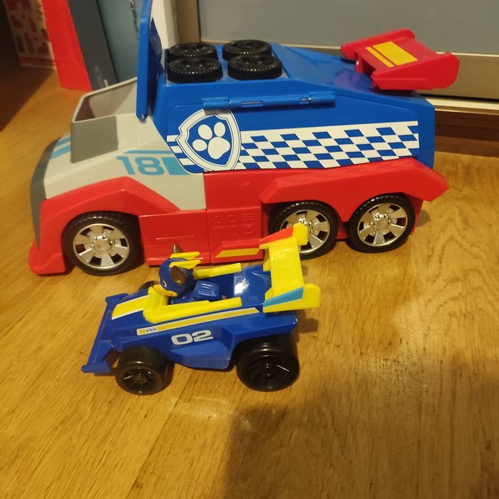 Psi Patrol Pojazd Stacja Ready Race Rescue PIT STOP