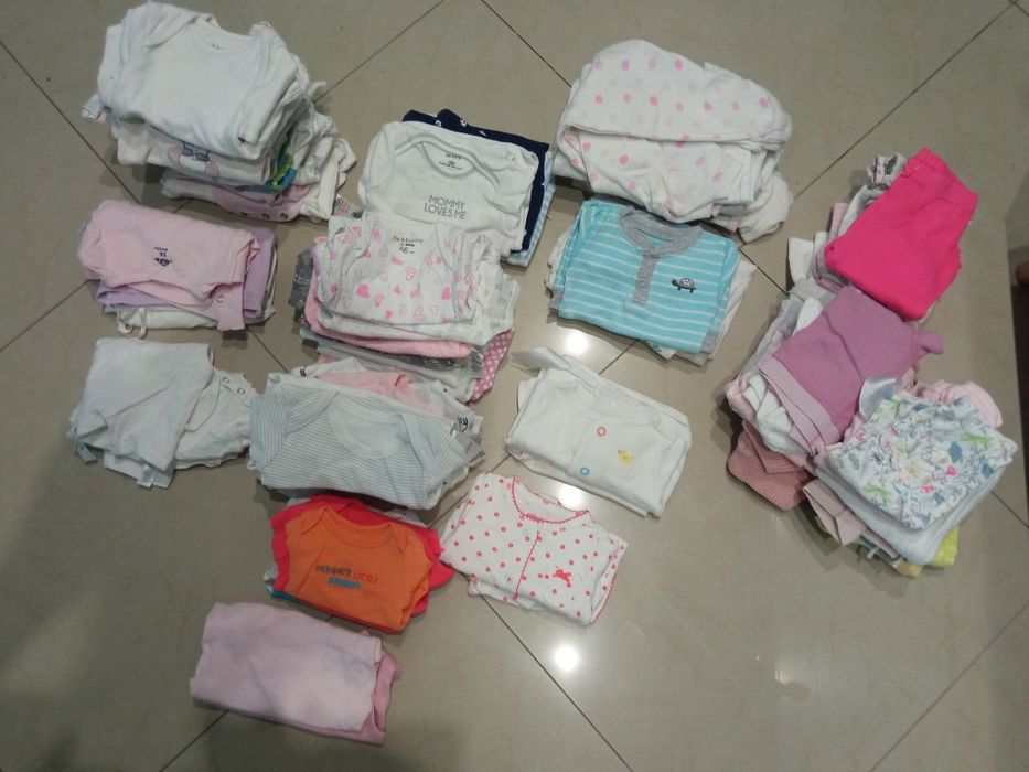 Ciuszki 56 , 62 - 70 sztuk paka paczka dla niemowlaka