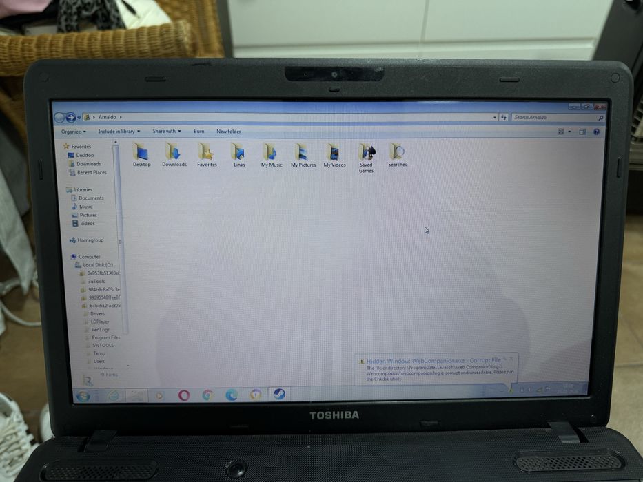Computador TOSHIBA
