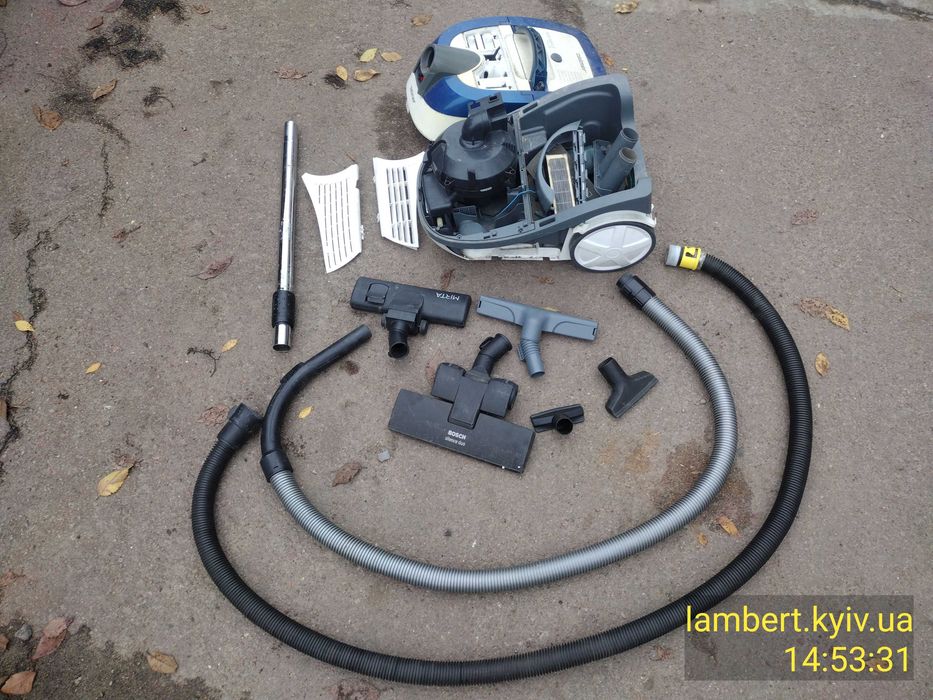 залишки пилососа Zelmer Aquawelt 919