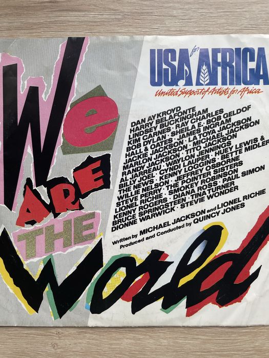 USA for Africa płyta 7’’