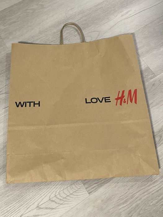 пакет H&M, великий, новий пакет, зручний, хорошої якості,