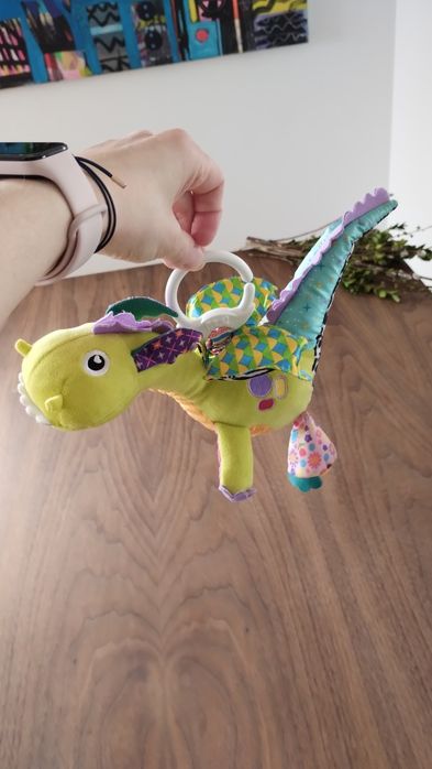 Zawieszka do wózka/ fotelika smok lamaze