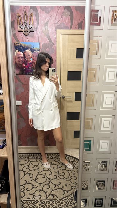 Сукня жакет розмір S нова біла