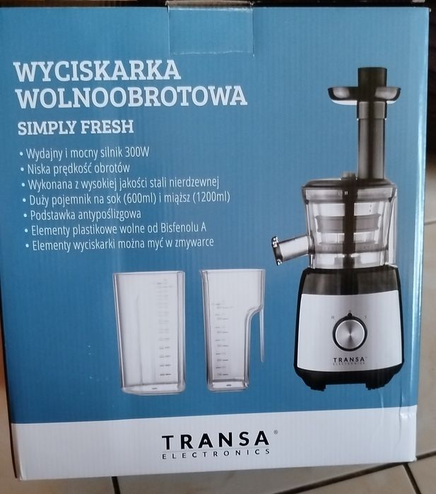 Wyciskarka wolnoobrotowa simply FRESH