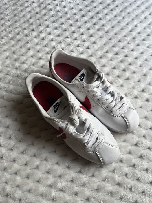 Кросівки Nike Classic Cortez Leather White Red