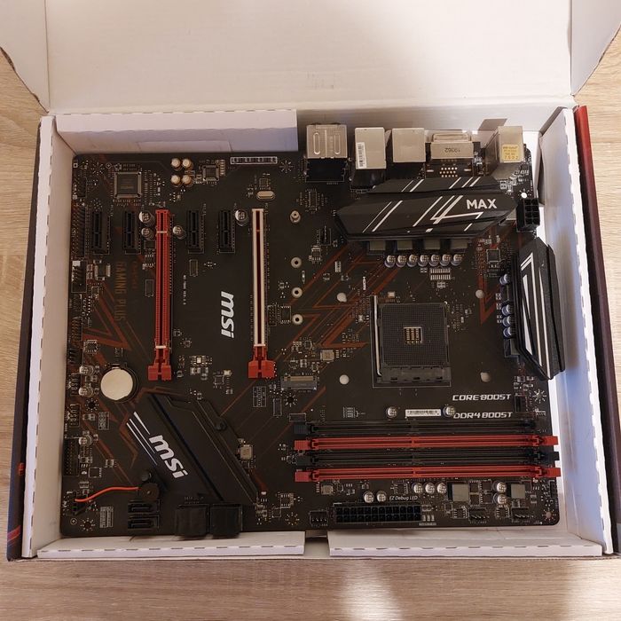 Płyn główna MSI B450 Gaming Plus Max