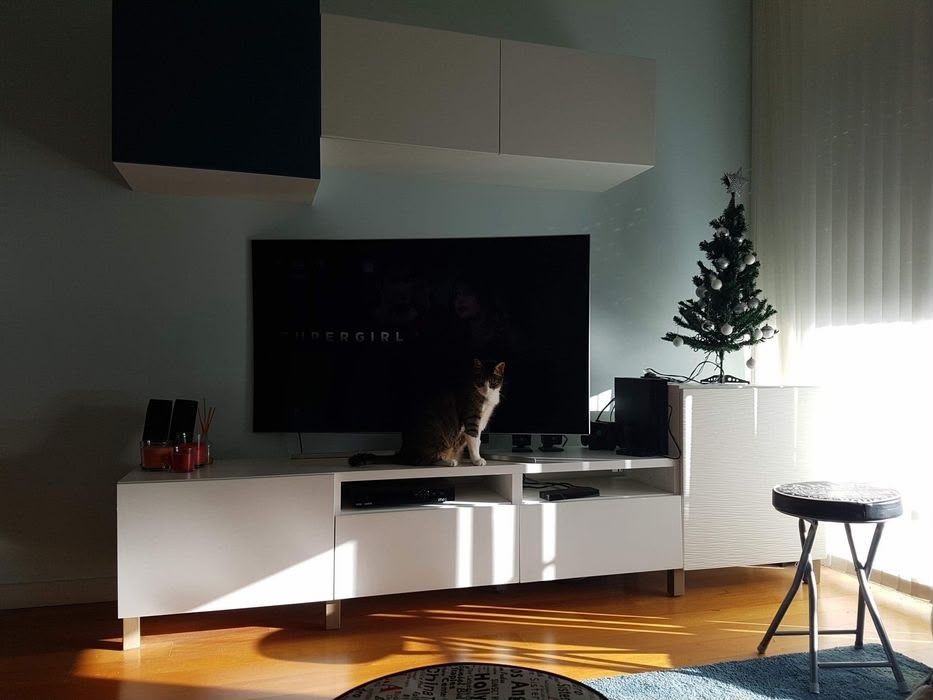 Conjunto móvel TV ikea sala