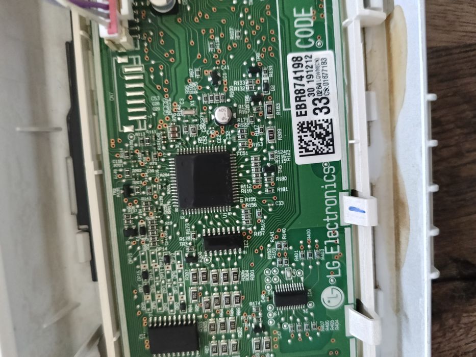 Panel sterowania pralki LG