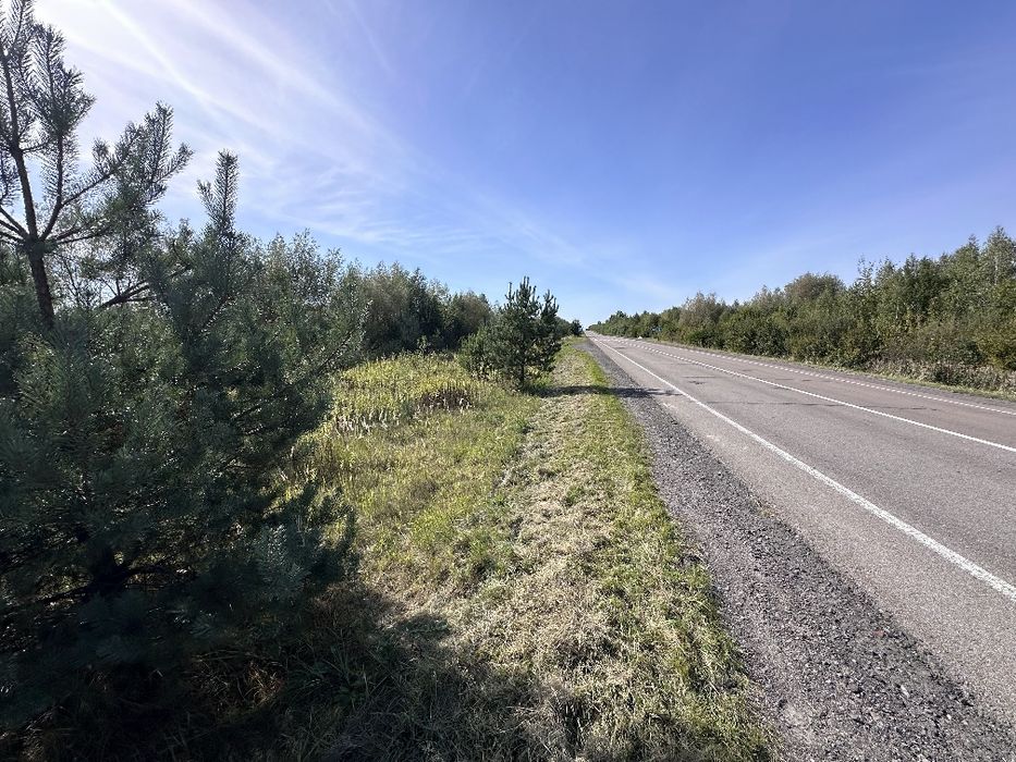 Фасадна ділянка над трасою М07 Київ–Ягодин!