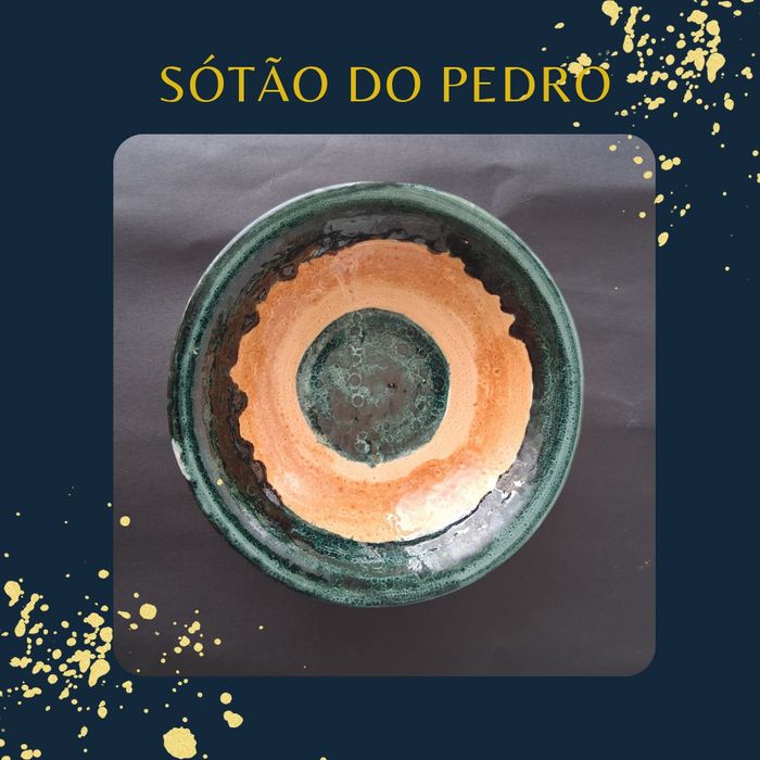 Tigela cerâmica artesanal