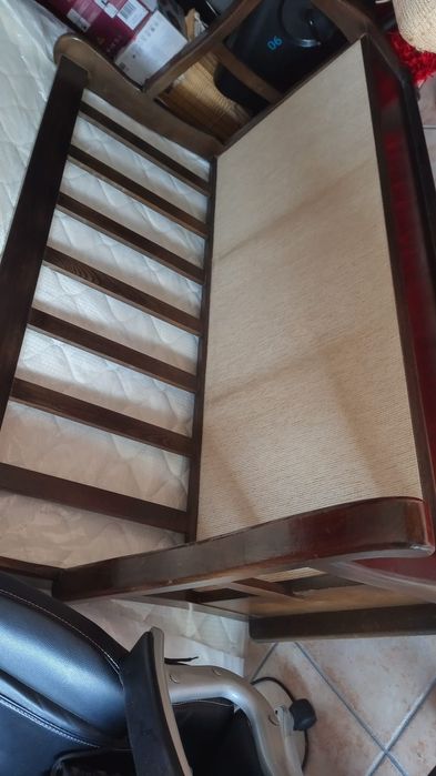 Sofá + Poltrona wengue