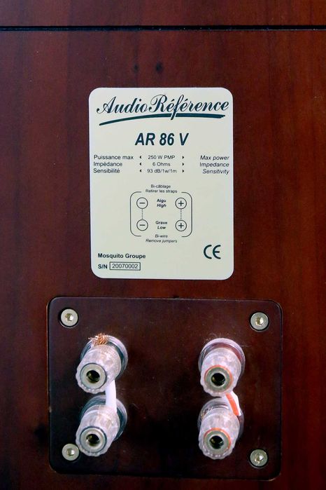 Kolumny Audio Reference AR 86V Hi Endowe francuskie kolumny