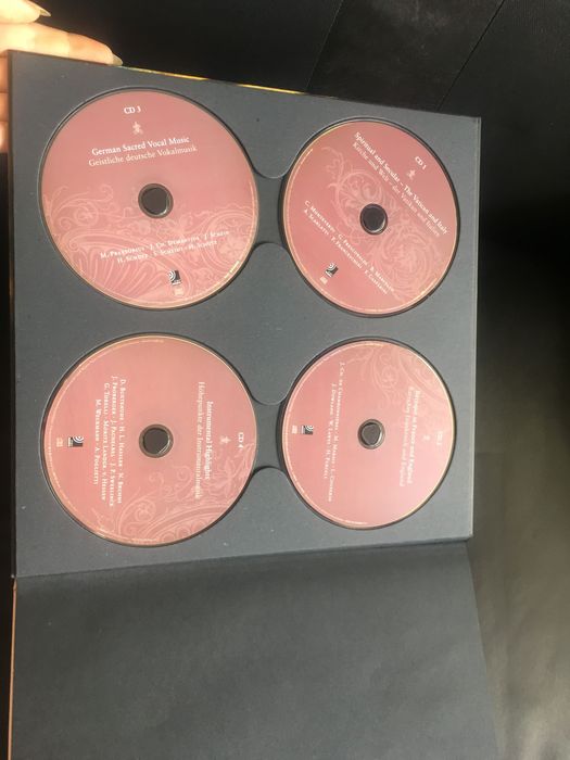 Luksusowa ksiazka z plytami Masterpieces 1600 - 1700 Ear Books