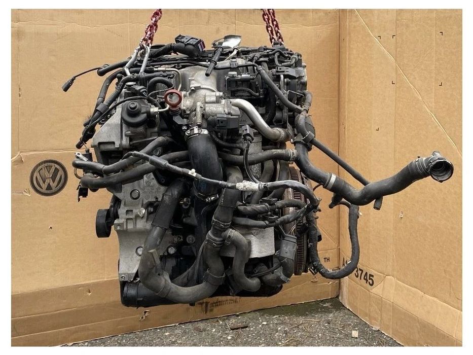 Silnik słupek + układ wtryskowy 2.0 TDI CBA CBAB VW Audi Seat Skoda