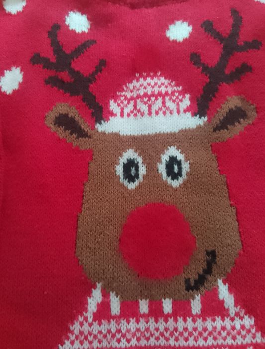 Новогодний свитер детский